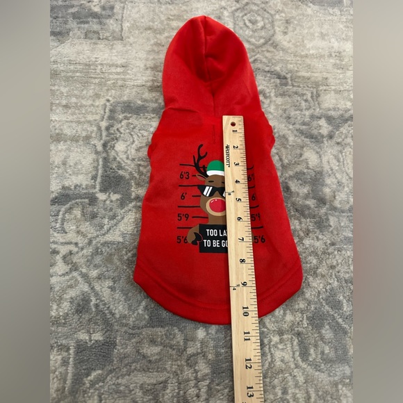 NWOTS Rudolph Small Dog Hoodie Mug Photo Clothes - Picture 3 of 4